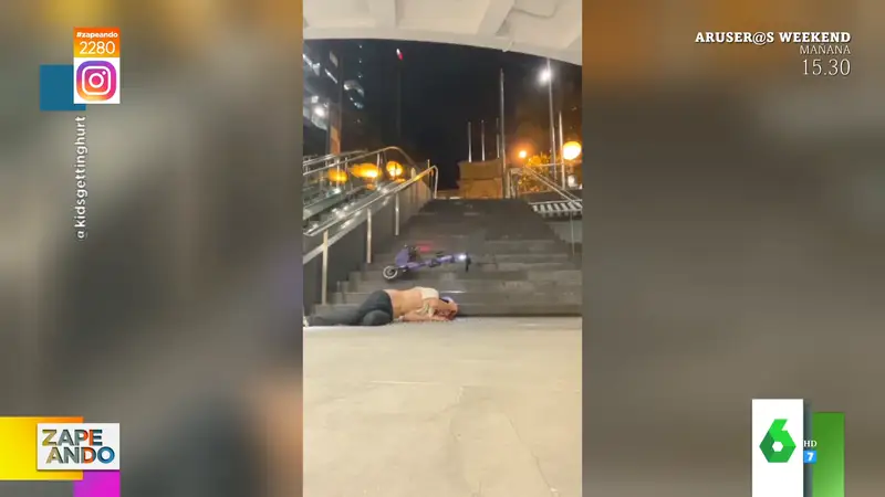 Los vídeos virales de las caídas más divertidas de personas usando el patinete eléctrico  