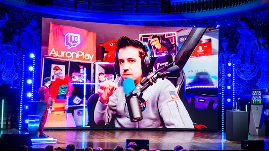 AuronPlay, en videoconferencia en los premios ESLAND de 2022 AuronPlay, en videoconferencia en los premios ESLAND de 2022