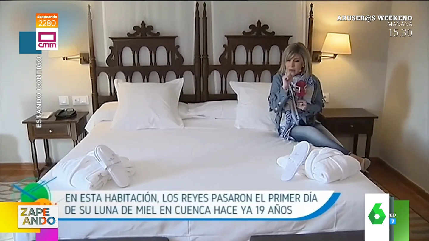 Una reportera imagina cómo fue la primera noche de la luna de miel de los reyes Felipe y Letizia Una reportera imagina cómo fue la primera noche de la luna de miel de los reyes Felipe y Letizia