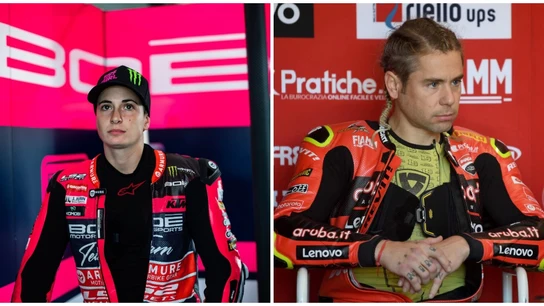 Álvaro Bautista y Ana Carrasco Álvaro Bautista y Ana Carrasco