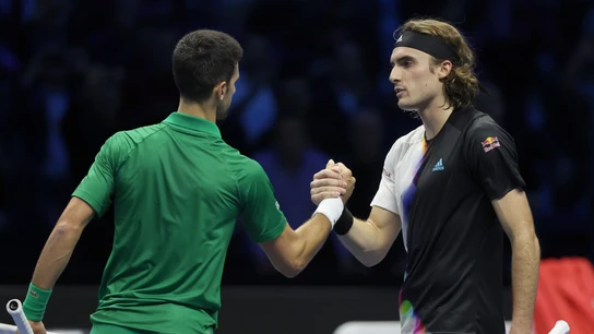 Djokovic y Tsitsipas Djokovic y Tsitsipas