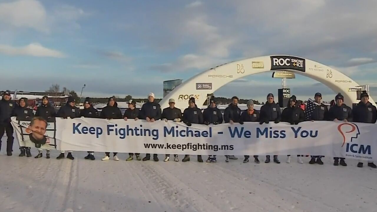emotionale Hommage an Schumacher beim Race of Champions