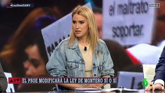 "Que lo solucionen": Afra Blanco, rotunda sobre la ley del 'solo sí es sí' OK "Que lo solucionen": Afra Blanco, rotunda sobre la ley del 'solo sí es sí' OK