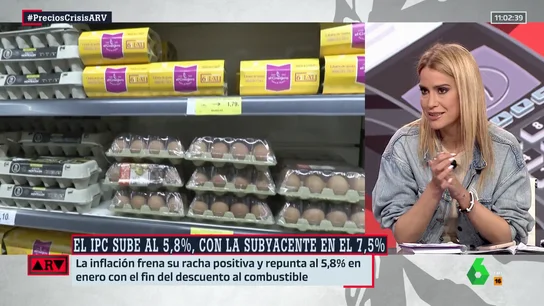 Afra Blanco, ante el dato de inflación: "Hay alguien que no está siendo justo" Afra Blanco, ante el dato de inflación: "Hay alguien que no está siendo justo"