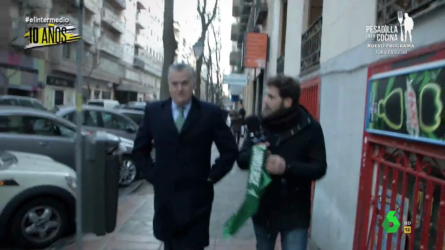 Wyoming recuerda los mejores momentos de Luis Bárcenas en El Intermedio: "Es lo que tiene no destruir discos duros" Wyoming recuerda los mejores momentos de Luis Bárcenas en El Intermedio: "Es lo que tiene no destruir discos duros"