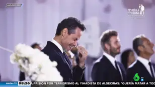 Las lágrimas de Marc Anthony en su cuarta boda: así ha sido su enlace con Nadia Ferreira
