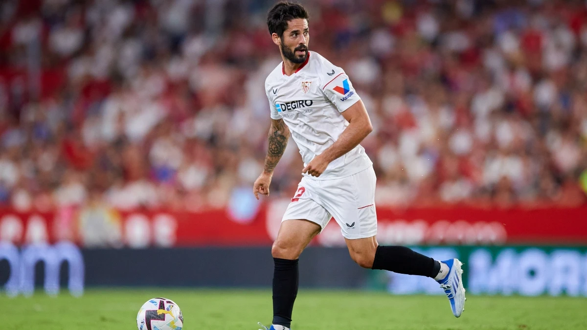 Isco en un partido con el Sevilla