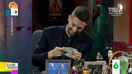 David Broncano, Judeline y un sorprendente retrato: el cómico momento en La Resistencia con Pablo Motos de protagonista David Broncano, Judeline y un sorprendente retrato: el cómico momento en La Resistencia con Pablo Motos de protagonista