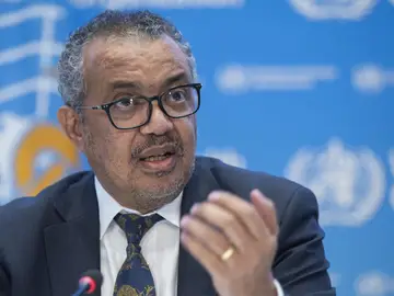 El director general de la Organización Mundial de la Salud (OMS), Tedros Adhanom El director general de la Organización Mundial de la Salud (OMS), Tedros Adhanom