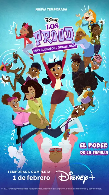 'Los Proud: más ruidosos y orgullosos' T2 'Los Proud: más ruidosos y orgullosos' T2