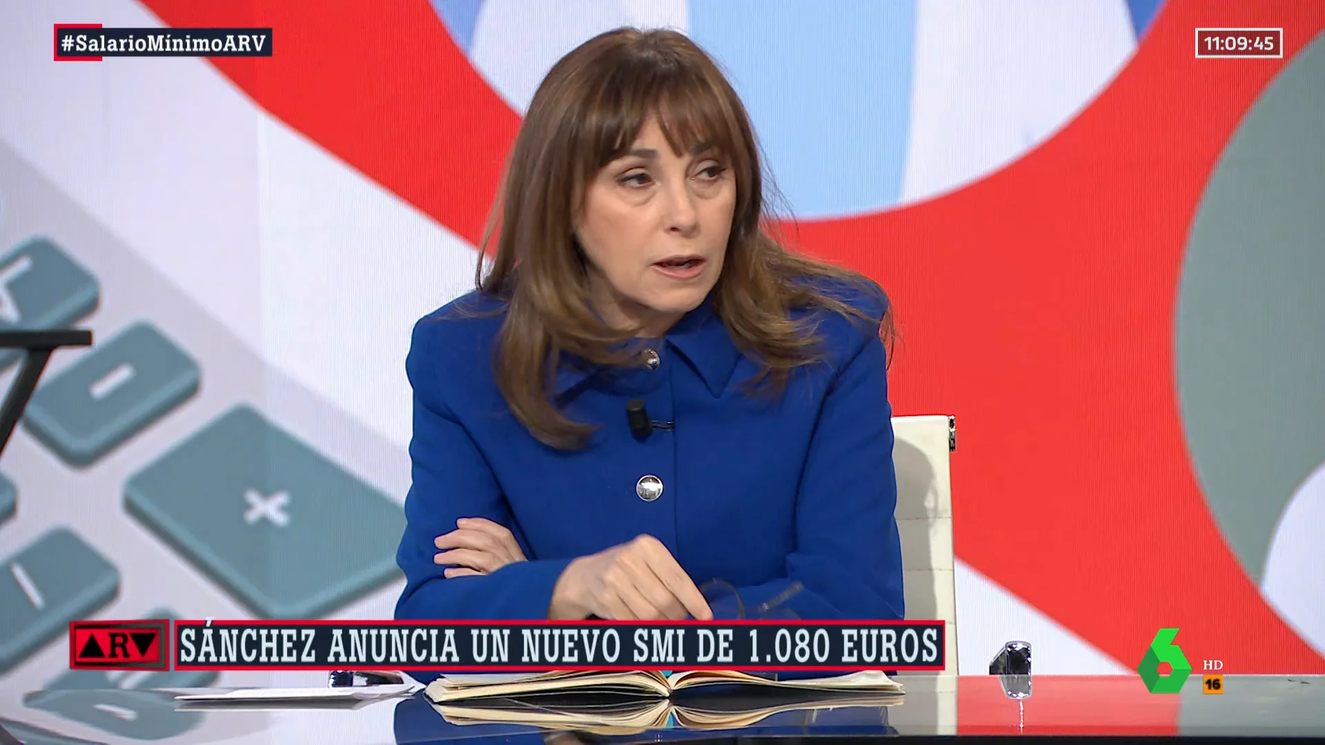 La indignación de Angélica Rubio con la patronal por el SMI: "¿Por qué no cuentan ellos sus salarios y sus beneficios?"