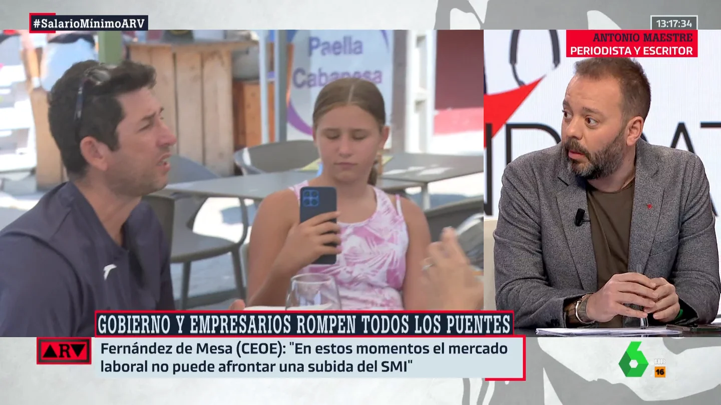 "Que entreguen sus calculadoras": el mensaje de Maestre a quienes auguraban una "hecatombe" por subir el SMI "Que entreguen sus calculadoras": el mensaje de Maestre a quienes auguraban una "hecatombe" por subir el SMI