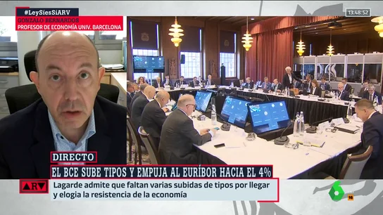 Gonzalo Bernardos, sobre el futuro de las hipotecas variables: "Algunos pagarán el 5%, una cantidad muy elevada" Gonzalo Bernardos, sobre el futuro de las hipotecas variables: "Algunos pagarán el 5%, una cantidad muy elevada"