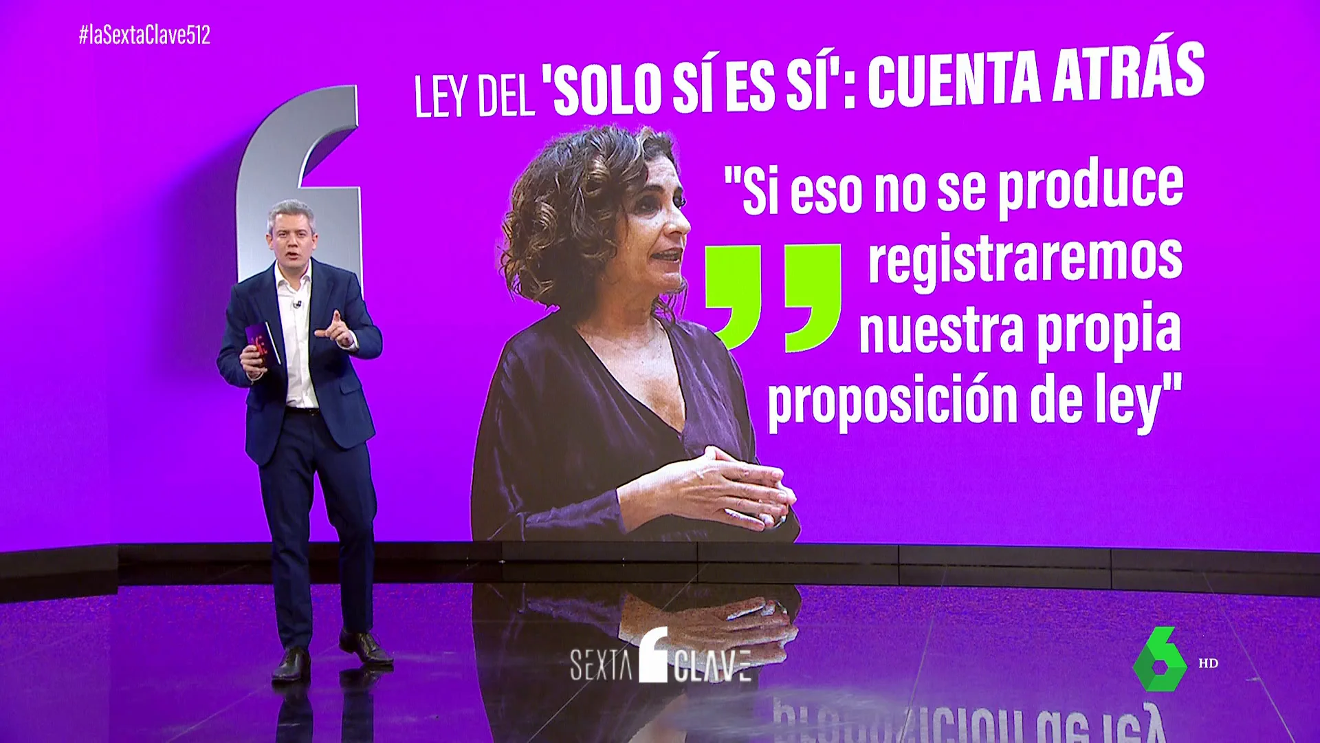 Cuenta atrás para la reforma de la ley del 'Solo sí es sí': las 'claves' que separan a PSOE y Podemos