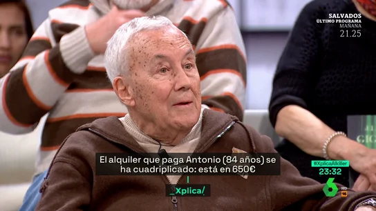 Antonio, jubilado Antonio, jubilado