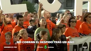 Sin cobrar el despido tras un año: los extrabajadores de Alu Ibérica exigen a Alcoa su finiquito
