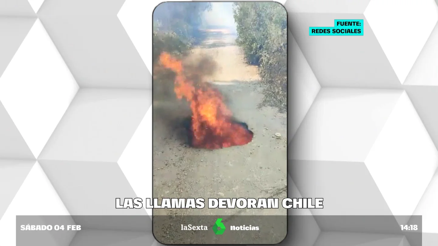 Mueren al menos 16 personas en los incendios en Chile: las llamas se expanden hasta por debajo de la superficie Mueren al menos 16 personas en los incendios en Chile: las llamas se expanden hasta por debajo de la superficie