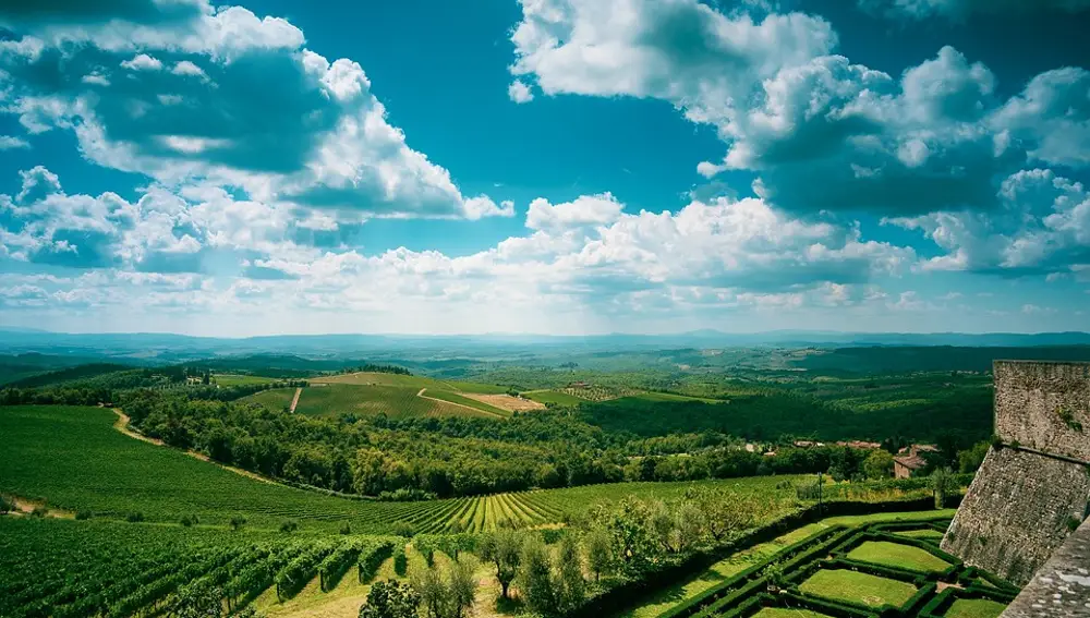 La Toscana. Italia