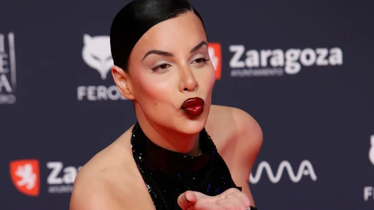 Jedet, durante los Premios Feroz Jedet, durante los Premios Feroz