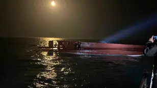 Lugar del naufragio de un barco en la costa sudoeste de Corea del Sur