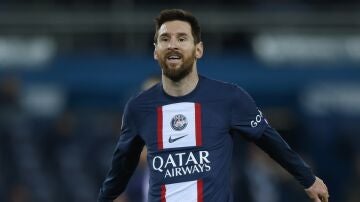 Messi, con el PSG