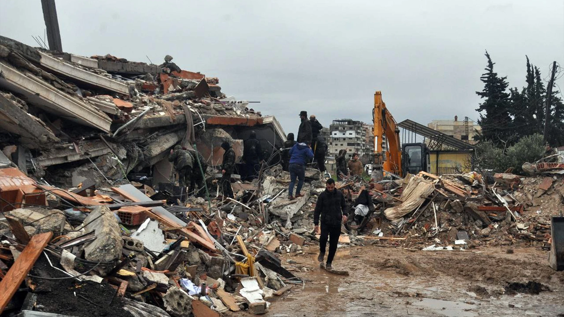 Imagen de las consecuencias del terremoto en Turquía.
