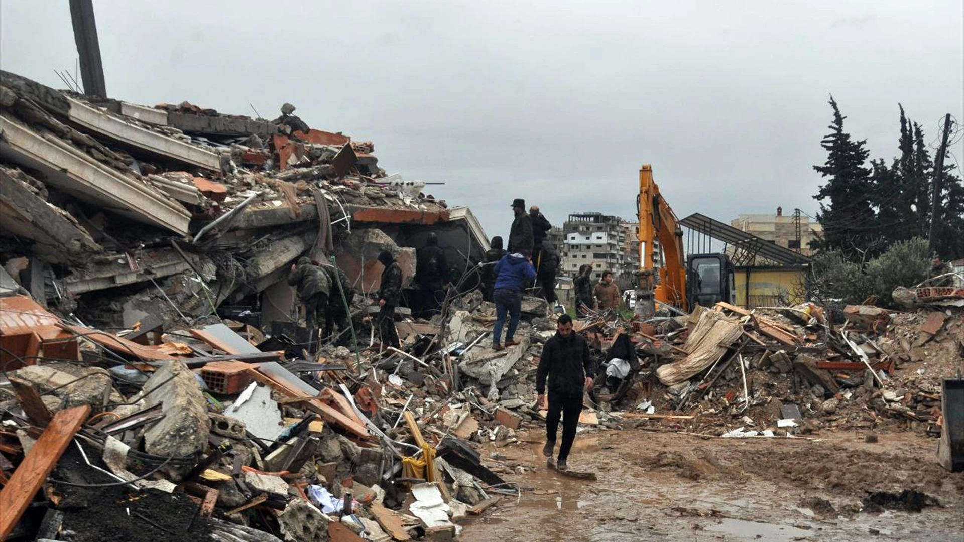 Imagen de las consecuencias del terremoto en Turquía.