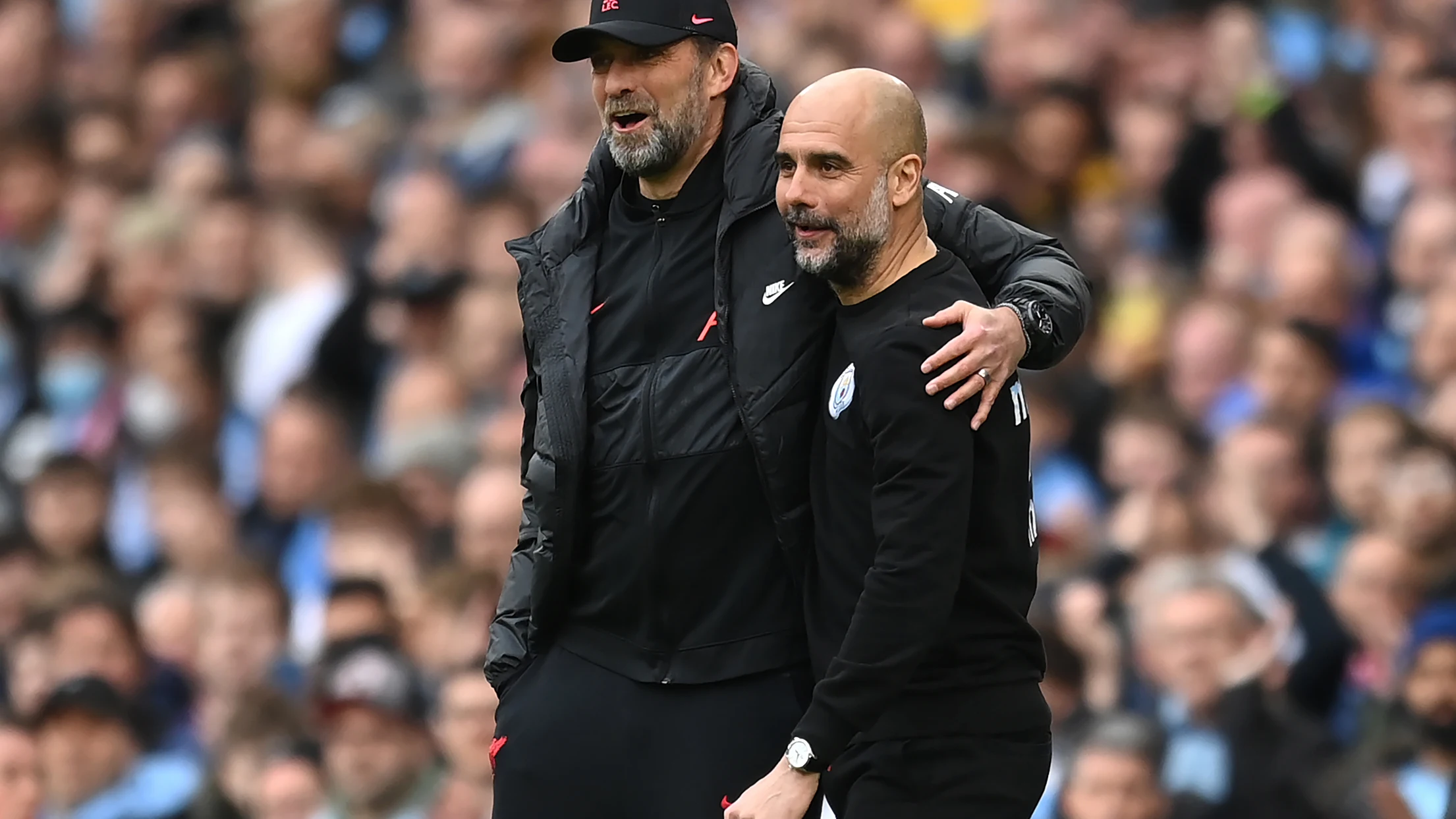 Jürgen Klopp y Pep Guardiola