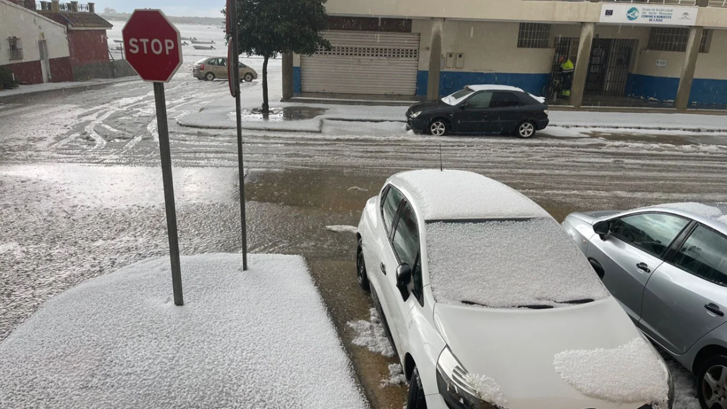 Sanlúcar de Barrameda se tiñe de blanco tras una histórica nevada Sanlúcar de Barrameda se tiñe de blanco tras una histórica nevada