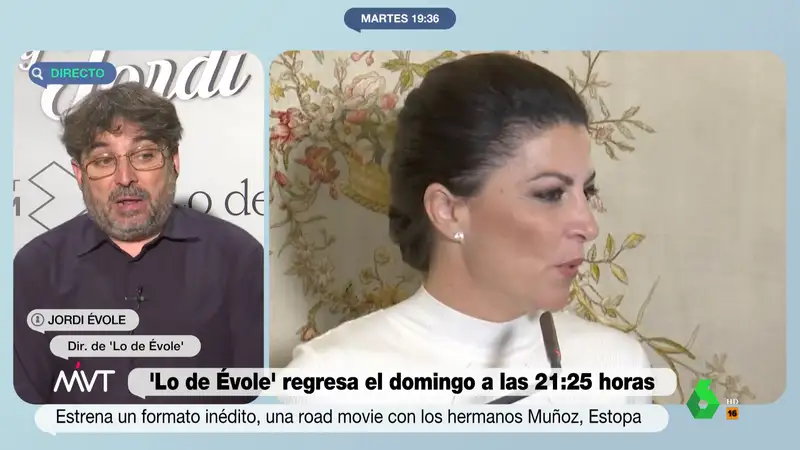 Jordi Évole entrevistará a Macarena Olona en Lo de Évole: "Si piensas que le hace daño a Vox, después de esto multiplícalo"