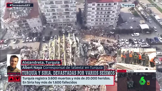 "Todo son escombros. Los equipos de rescate no llegan": la devastación de los terremotos en Hatay (Turquía) "Todo son escombros. Los equipos de rescate no llegan": la devastación de los terremotos en Hatay (Turquía)