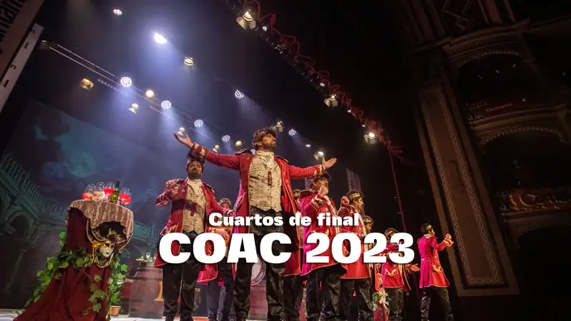 COAC 2023: orden de actuación y dónde ver la tercera sesión de cuartos de final del Carnaval de Cádiz