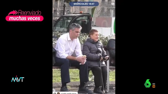 "Soy la chica del Tinder": la sorprendente broma de una mujer de 80 años que deja sin palabras a este hombre "Soy la chica del Tinder": la sorprendente broma de una mujer de 80 años que deja sin palabras a este hombre