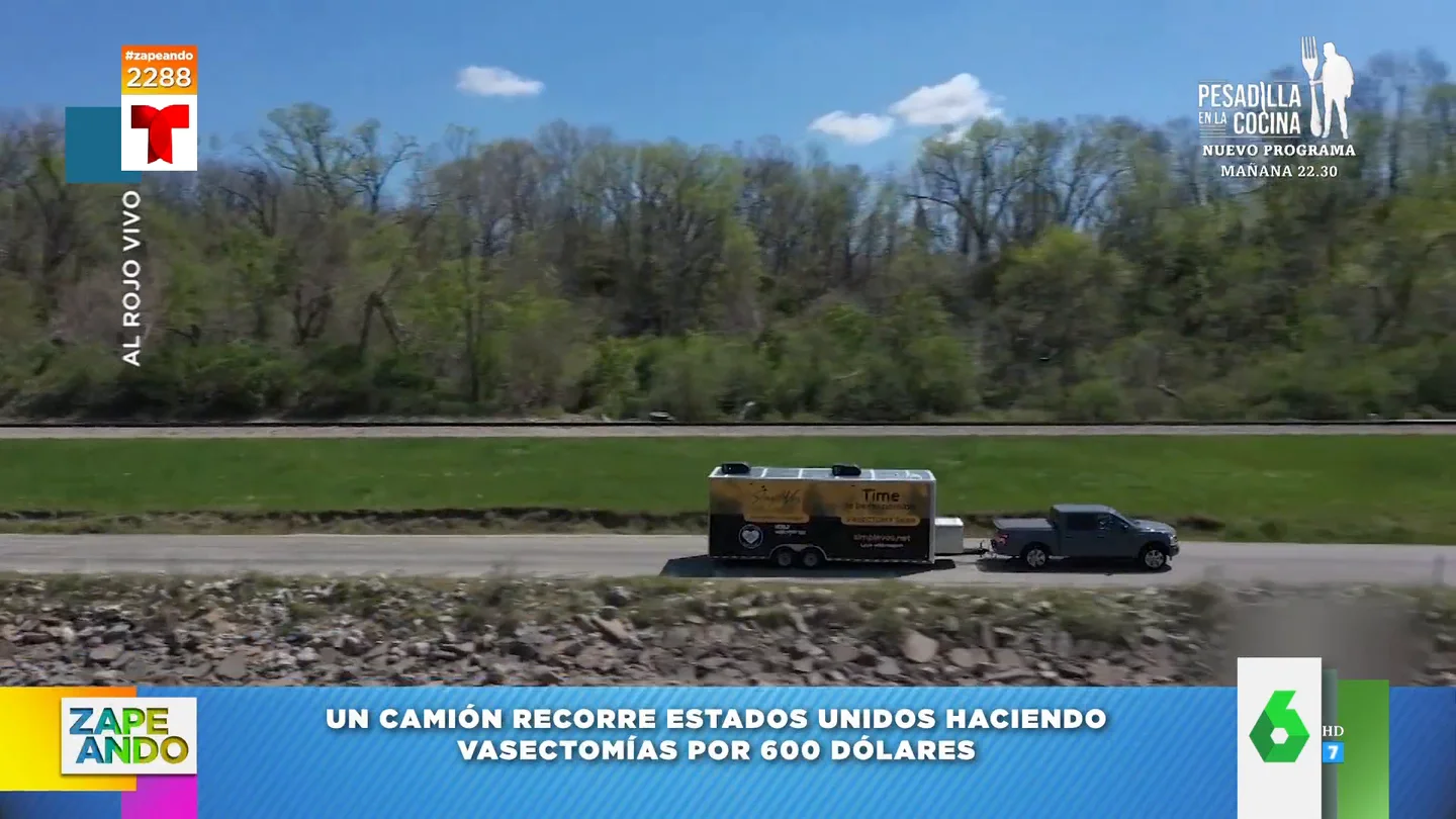 Un hombre se dedica a practicar vasectomías por 600 dólares en su camión Un hombre se dedica a practicar vasectomías por 600 dólares en su camión