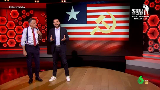 Dani Mateo muestra la prueba definitiva de que a EE.UU. ha caído bajo "el yugo comunista" Dani Mateo muestra la prueba definitiva de que a EE.UU. ha caído bajo "el yugo comunista"