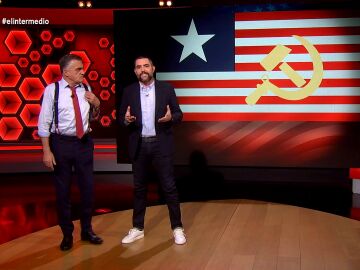 Dani Mateo muestra la prueba definitiva de que a EE.UU. ha caído bajo "el yugo comunista"