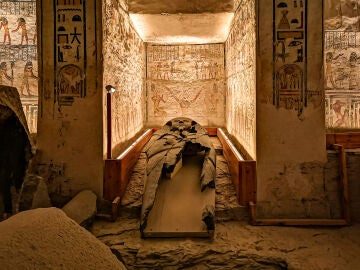 Tumba de Memnon, en Egipto