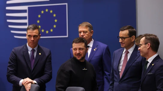 Zelenski, junto a Pedro Sánchez y otro líderes europeos Zelenski, junto a Pedro Sánchez y otro líderes europeos