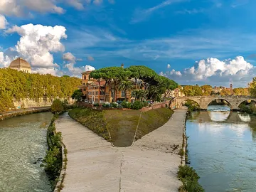 Isla Tiberina de Roma: ¿Por qué se erigió un templo dedicado al dios Esculapio? Isla Tiberina de Roma: ¿Por qué se erigió un templo dedicado al dios Esculapio?