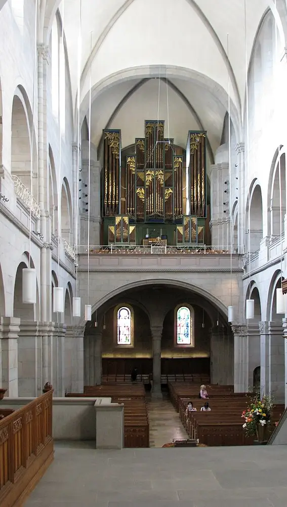 Interior de la iglesia Gorssmünster