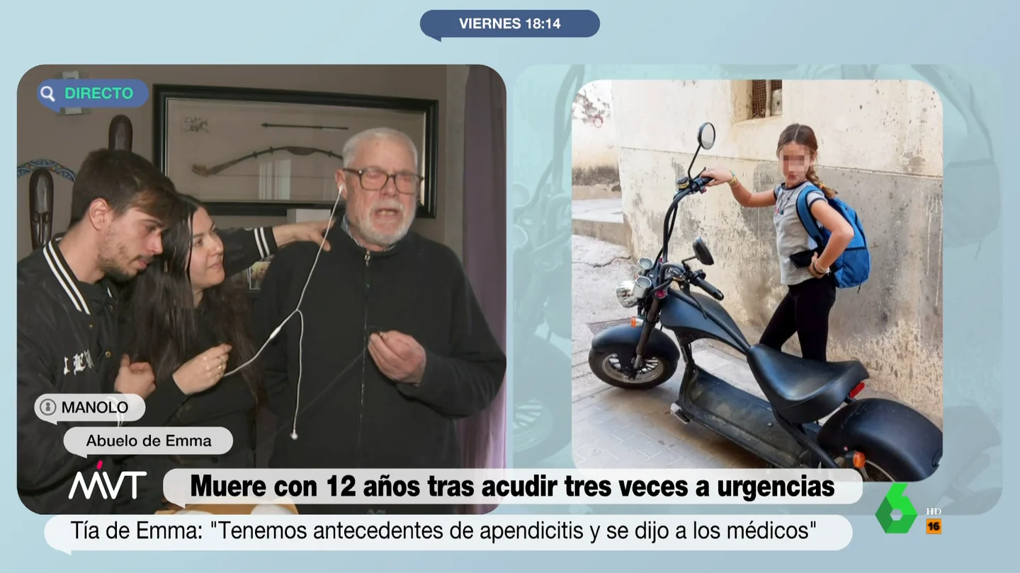 El abuelo de la niña muerta por peritonitis, se rompe: "Si sigo vivo es por mis hijas. Me cambiaría mil veces" El abuelo de la niña muerta por peritonitis, se rompe: "Si sigo vivo es por mis hijas. Me cambiaría mil veces"