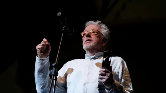 Fotografía de archivo del director británico Hugh Hudson. Fotografía de archivo del director británico Hugh Hudson.