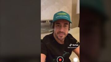 Fernando Alonso, en TikTok