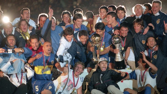 Boca Juniors, con el Mundial de Clubes del 2000 Boca Juniors, con el Mundial de Clubes del 2000