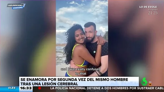 Una mujer sufre una lesión cerebral y tras olvidarlo todo se enamora de nuevo de su pareja Una mujer sufre una lesión cerebral y tras olvidarlo todo se enamora de nuevo de su pareja