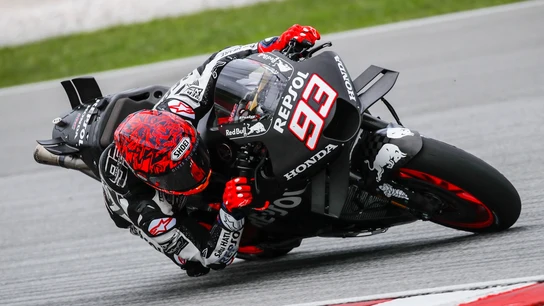 Márquez, con la Honda en los test de Sepang Márquez, con la Honda en los test de Sepang