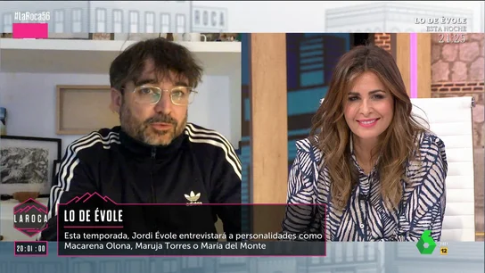Jordi Évole, en La Roca EVOLE ROCA