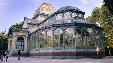 Palacio de Cristal del parque de El Retiro de Madrid