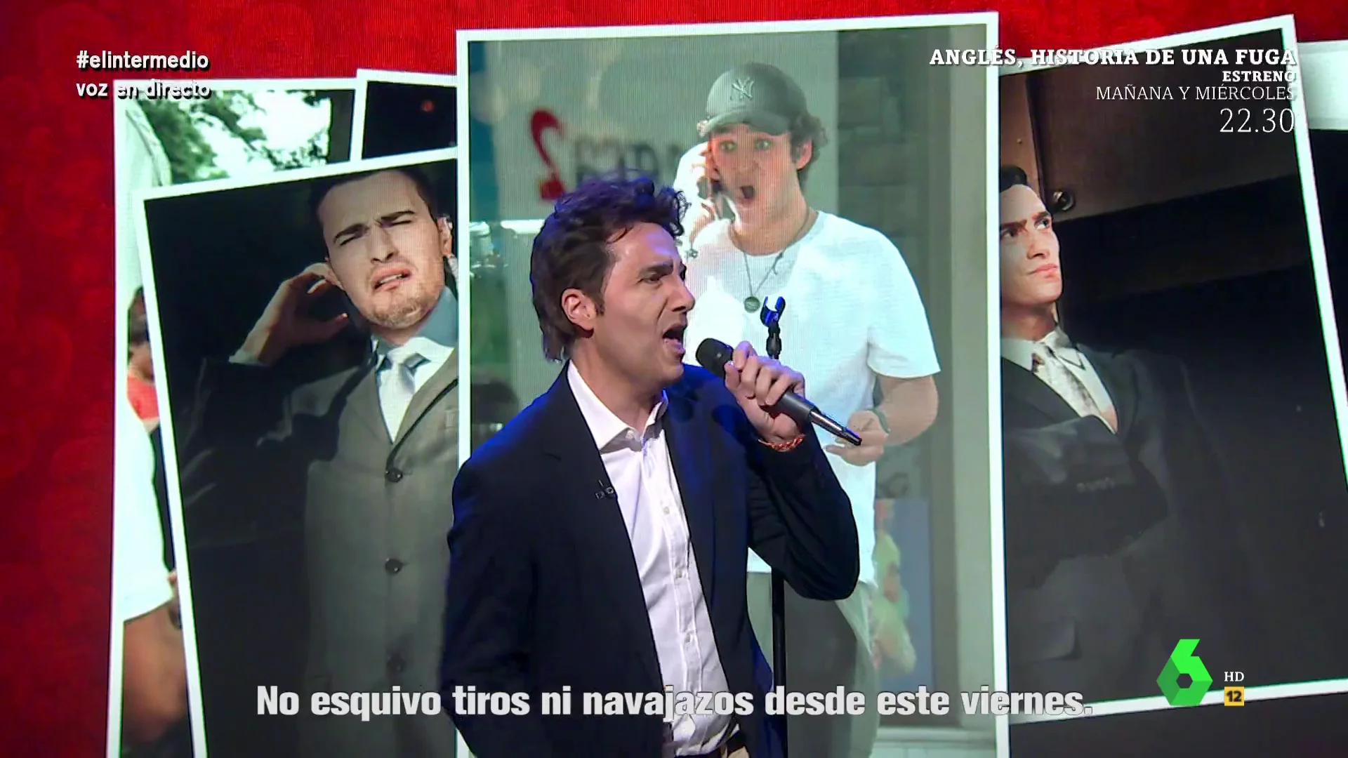 Froilán canta al ritmo de Zapatillas cómo son sus trifulcas nocturnas en El Intermedio 