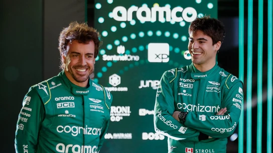 Fernando Alonso y Lance Stroll Fernando Alonso y Lance Stroll